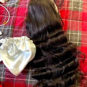 4x4 Closure wig + 250 density + 20inches.